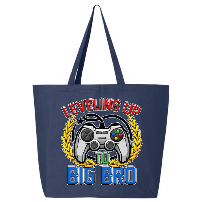 Leveling Up To Big Bro Brother Video Gaming 25L Jumbo Tote