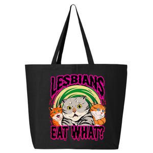 Lesbians Eat What Funny Cats Love 25L Jumbo Tote