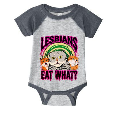 Lesbians Eat What Funny Cats Love Infant Baby Jersey Bodysuit