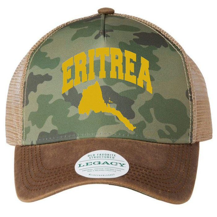 Love Eritrea With Eritrean Map Eritrea Pride Legacy Tie Dye Trucker Hat