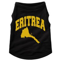 Love Eritrea With Eritrean Map Eritrea Pride Doggie Tank