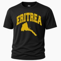 Love Eritrea With Eritrean Map Eritrea Pride Performance Shirt