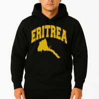 Love Eritrea With Eritrean Map Eritrea Pride Hoodie
