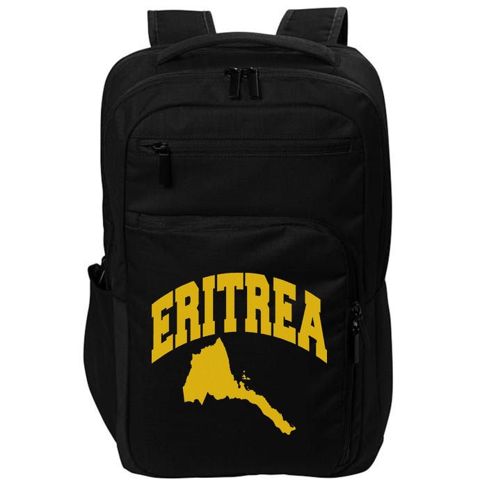 Love Eritrea With Eritrean Map Eritrea Pride Impact Tech Backpack