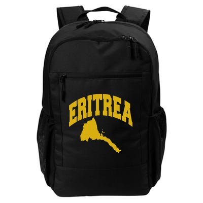 Love Eritrea With Eritrean Map Eritrea Pride Backpack