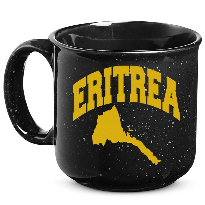 Love Eritrea With Eritrean Map Eritrea Pride 15oz Campfire Ceramic Mug
