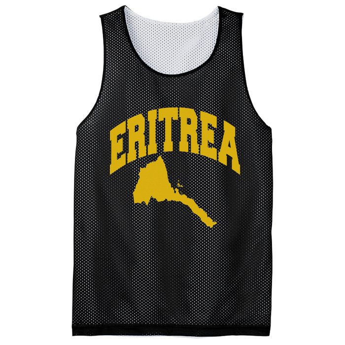 Love Eritrea With Eritrean Map Eritrea Pride Mesh Reversible Basketball Jersey Tank
