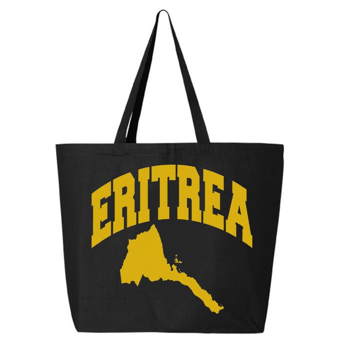 Love Eritrea With Eritrean Map Eritrea Pride 25L Jumbo Tote