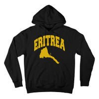 Love Eritrea With Eritrean Map Eritrea Pride Tall Hoodie