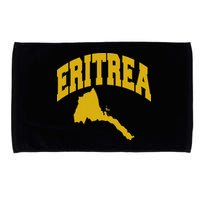 Love Eritrea With Eritrean Map Eritrea Pride Microfiber Hand Towel