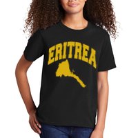 Love Eritrea With Eritrean Map Eritrea Pride Kids T-Shirt