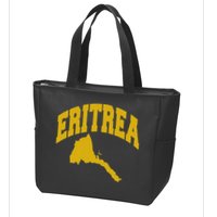 Love Eritrea With Eritrean Map Eritrea Pride Zip Tote Bag