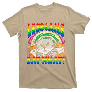 Lesbians Eat What Cat National Coming Out Day LGBQ Pride T-Shirt