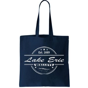 Lake Erie Walleye Fishing Souvenir For Walleye Fishing Tote Bag