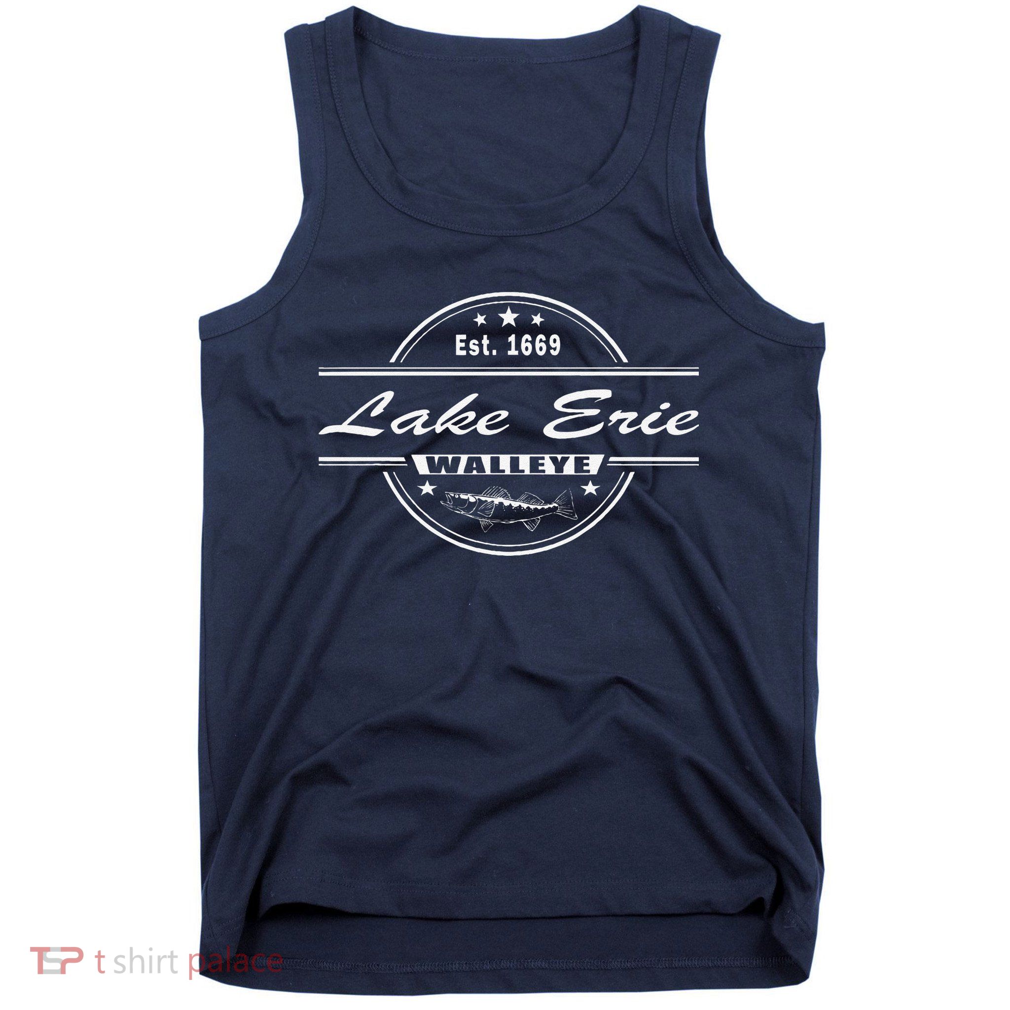 Lake Erie Walleye Fishing Souvenir For Walleye Fishing Tank Top