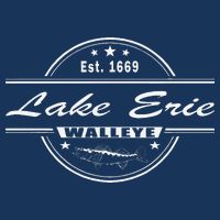 Lake Erie Walleye Fishing Souvenir For Walleye Fishing Zip Tote Bag