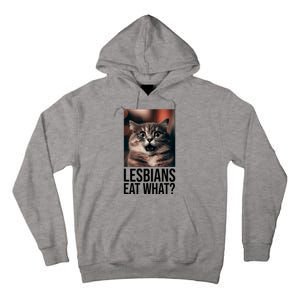 Lesbians Eat What Funny Cat Meme Tall Hoodie