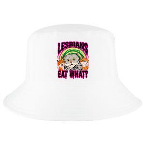 Lesbians Eat What Funny Cats Love Cute Women Boy Cool Comfort Performance Bucket Hat