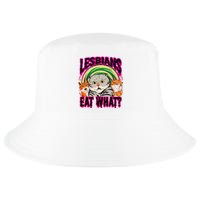 Lesbians Eat What Funny Cats Love Cute Women Boy Cool Comfort Performance Bucket Hat