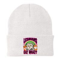 Lesbians Eat What Funny Cats Love Cute Women Boy Knit Cap Winter Beanie