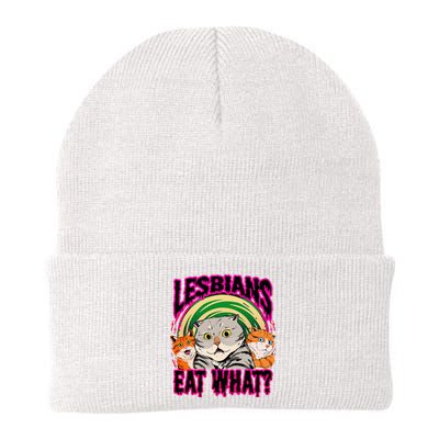 Lesbians Eat What Funny Cats Love Cute Women Boy Knit Cap Winter Beanie