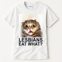 Lesbians Eat What Funny Cat Tall T-Shirt