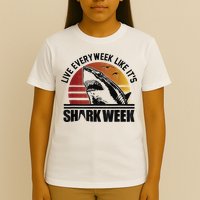 Live Every Week Like It'ss Shark Weeks Shark Lover T-Shirt
