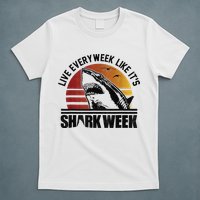 Live Every Week Like It'ss Shark Weeks Shark Lover T-Shirt