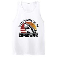 Live Every Week Like It'ss Shark Weeks Shark Lover PosiCharge Competitor Tank