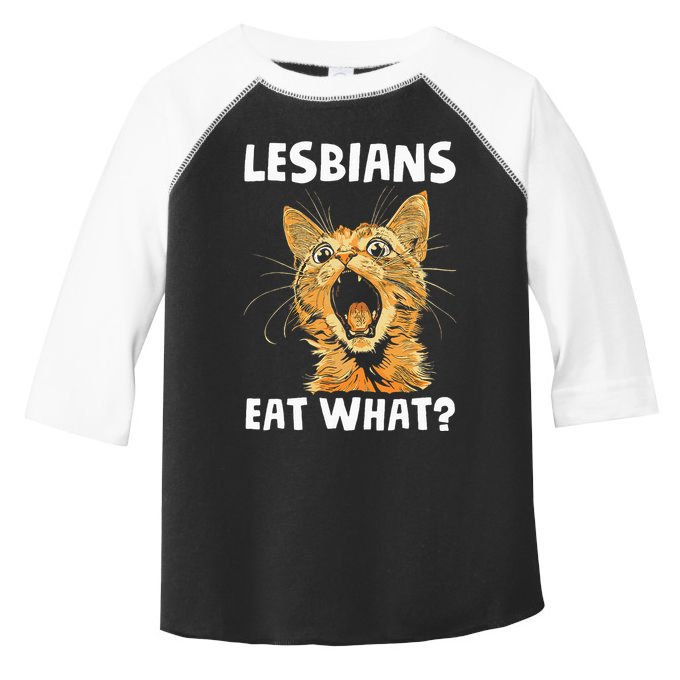 Lesbians Eat What Toddler Fine Jersey T-Shirt