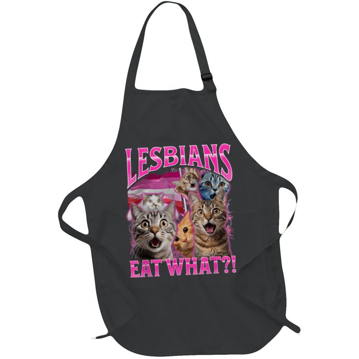 Lesbians Eat What Funny Offensive Cat Bootleg Sarcastic Apron