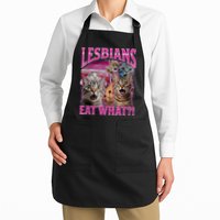 Lesbians Eat What Funny Offensive Cat Bootleg Sarcastic Apron