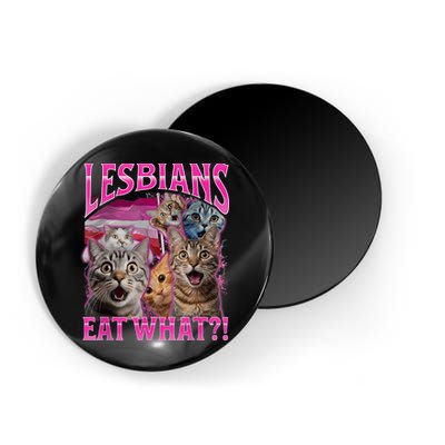 Lesbians Eat What Funny Offensive Cat Bootleg Sarcastic Magnet