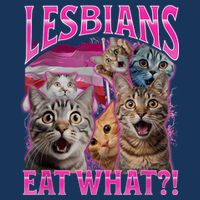 Lesbians Eat What Funny Offensive Cat Bootleg Sarcastic Infant Baby Jersey Bodysuit