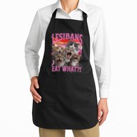 Lesbians Eat What Funny Offensive Cat Unhinged 90s Meme Apron
