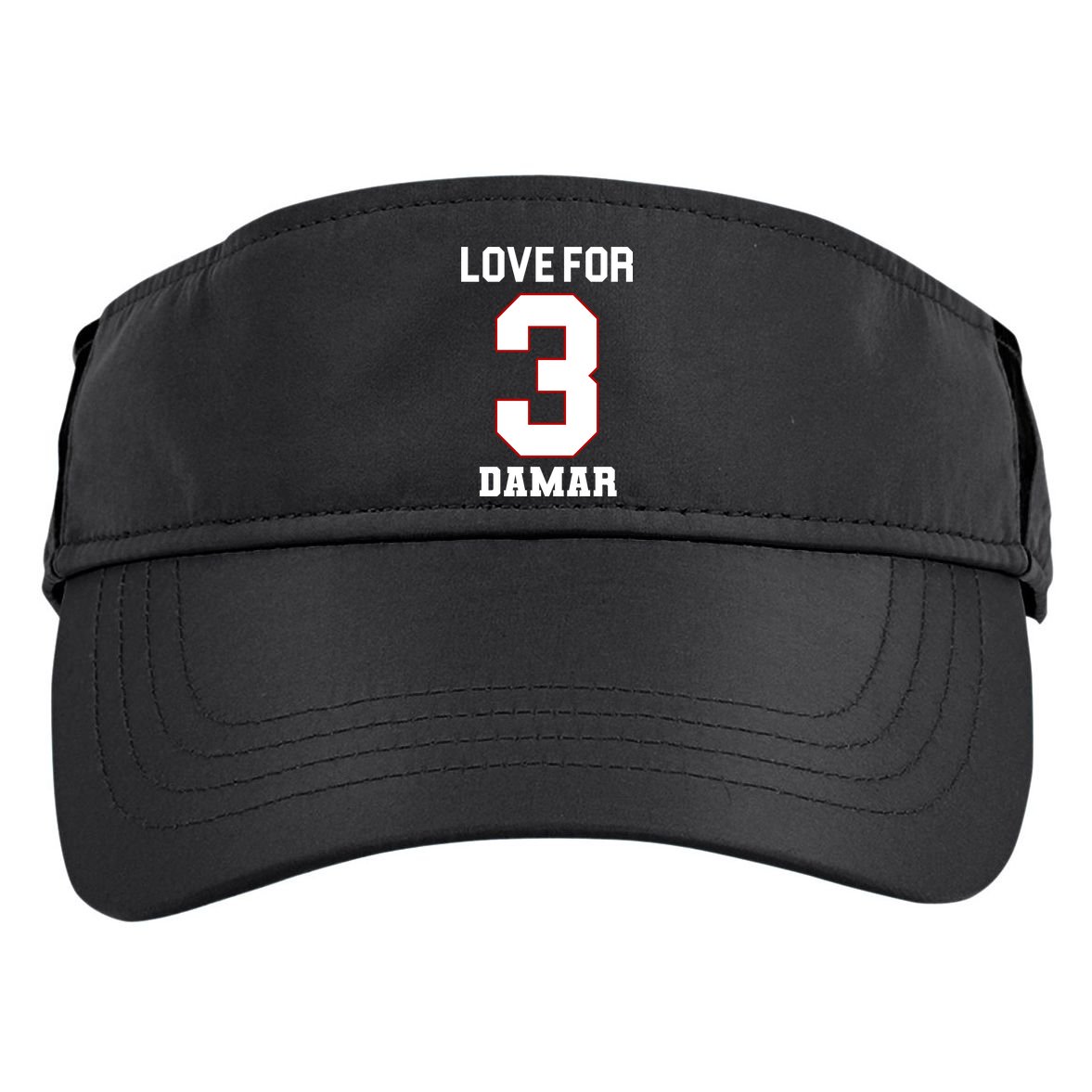Love For 3 Damar Adult Drive Performance Visor