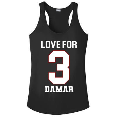 Love For 3 Damar Ladies PosiCharge Competitor Racerback Tank