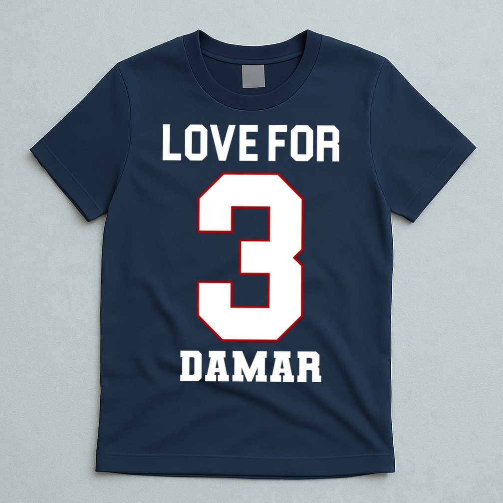 Love For 3 Damar T-Shirt