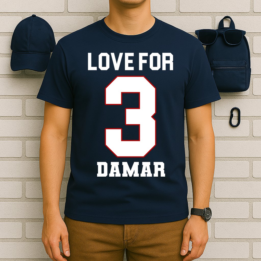 Love For 3 Damar T-Shirt