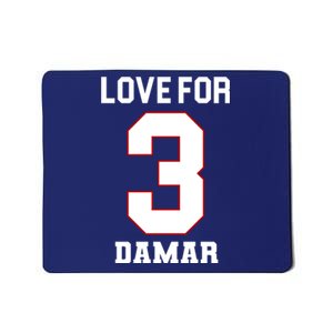 Love For 3 Damar Mousepad