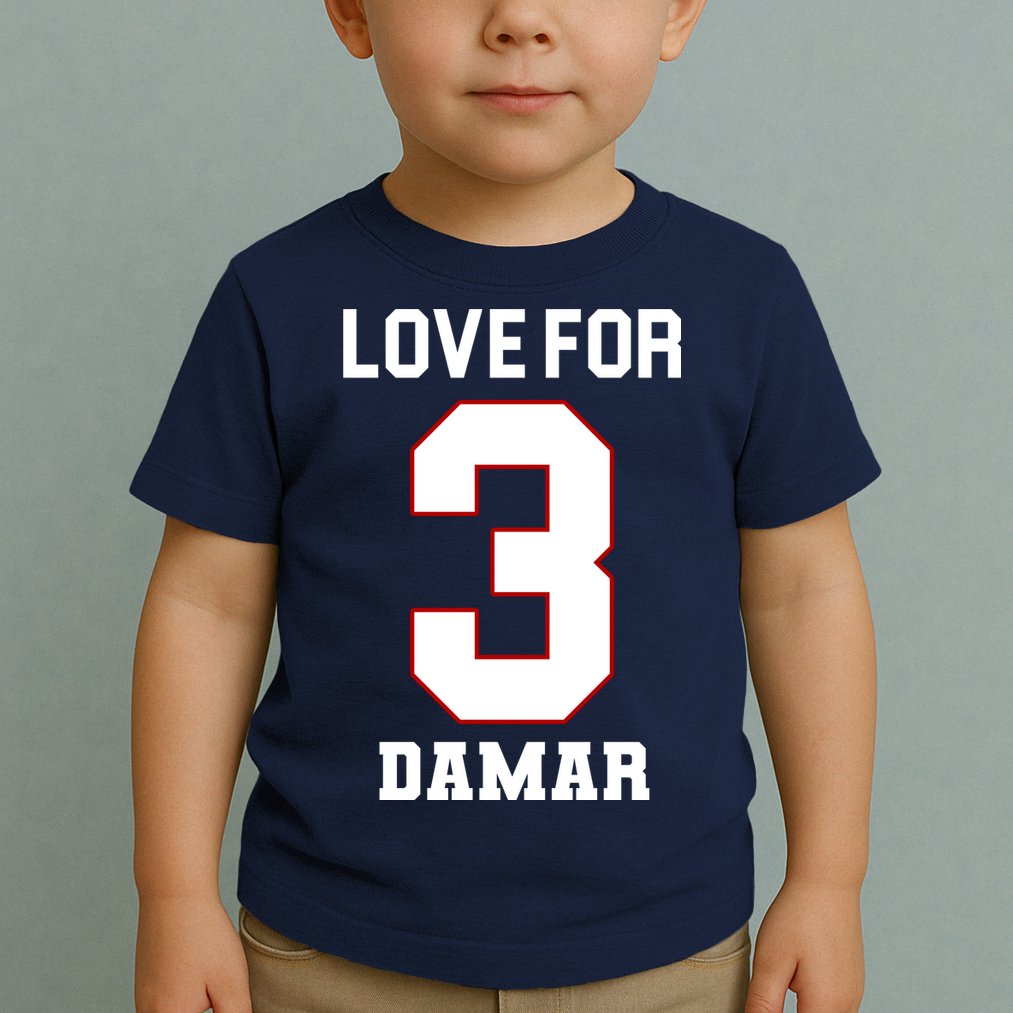 Love For 3 Damar Toddler T-Shirt