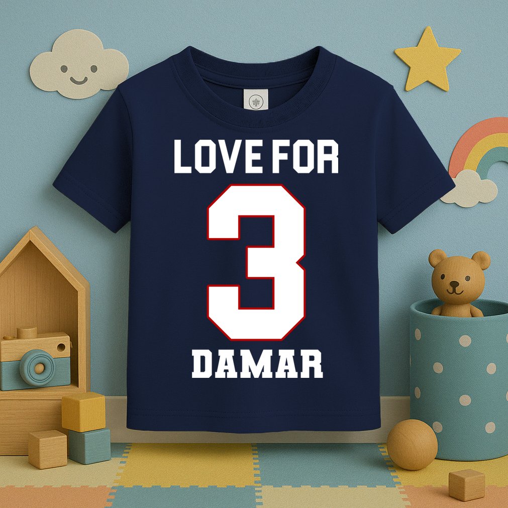 Love For 3 Damar Toddler T-Shirt