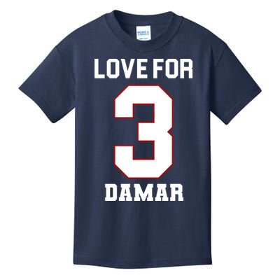 Love For 3 Damar Kids T-Shirt