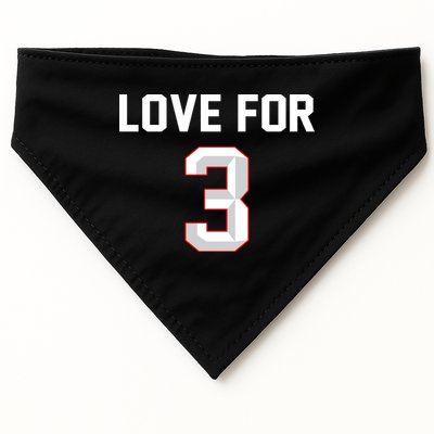 Love For 3 Pray For Damar Show Love USA-Made Doggie Bandana