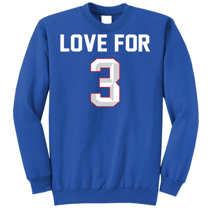 Love For 3 Pray For Damar Show Love Sweatshirt