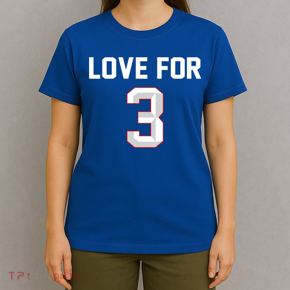 Love For 3 Pray For Damar Show Love T-Shirt