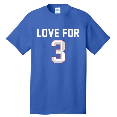 Love For 3 Pray For Damar Show Love Tall T-Shirt