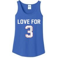 Love For 3 Pray For Damar Show Love Ladies Essential Tank