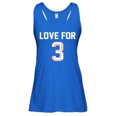 Love For 3 Pray For Damar Show Love Ladies Essential Flowy Tank