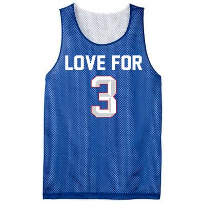 Love For 3 Pray For Damar Show Love Mesh Reversible Basketball Jersey Tank